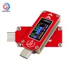 TC64 QC2.0 QC3.0 Type-C Couleur LCD Voltmètre Ammeter Tension Courent Montage Multimètre Chargeur de batterie Banque d'alimentation Tester USB