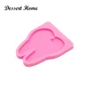 DY0159 UV Resin Silicone tooth Mold Epoxy Resin Molds For DIY Keychain Jewelry Making Tools Shining resin moldes