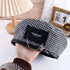 Bogaretas estilo de couro de inverno Little Little perfumada Puid Painter Hat Women Women Korean Houndstooth