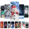 Para o Realme 9 Pro Plus Case Back Capa para Realme 9 5G 4G Case de telefone para Realme 9 Pro+ Winter Christmas Snow Tree Ano Novo