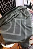 Brand Totem* Stripe Scarf Simple Design Cashmere Woven Shawl Fashion Luxury Women Pashmina Wool Sharpe Man 240407