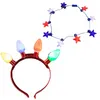 Lights Bulb Collier Hair Band LED Bandband Party Adult Children Cadeaux Cosplay Anniversaire Mariage Noël