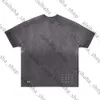 Designer Kith x Ksubi Letter T-shind Cotton Crop Crop Streetwear T-shirt magliette grafiche per uomini abbigliamento da uomo vintage oversize 484