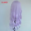 Nouveau style 85% Real Purple Hair Training Mannequin Head pour coiffeurs 60 cm tête de mannequin avec une tête de coiffure professionnelle de cheveux