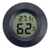 ミニLCDデジタル冷蔵庫フリーザー温度計ハイグロメーター湿度計テラリウムの温度測定