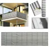 Balcony Privacy Schermate reti fai da te Sun Shade Fence Net Shelter Mesh per coperture per la casa di copertura da giardino all'aperto