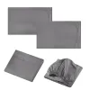 Home Textile Broidered Lits Feuilles ajustées et taie d'oreiller 3/4 PCS SETTRE LIGNE DE LIGNE SOLIDE SOLID
