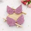 16pcs 42 mm * 70 mm paillettes Paitlette Big Angel Wings Appliques patchs Marriage ACCESSOIRES DE CLIPS DE CHILON DIY FOURNISSEMENT CRAFFICATIONS A96