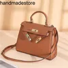 Handbags Leather Kl Designer Special Price Plain 25 Bag Portable Diagonal Lock Bag Women