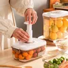 Storage Bottles Vacuum Sealed Canister Kitchen Food Box With Timer Microwavable Containers Pump For Refrigerator