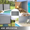 VEVOR Retractable Side Awning Outdoor Patio Screen Fence Privacy Divider Garden Outdoor Pool Patio Terrace Sun Shade Wind Screen