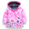 Veste pour les filles enfants arc-en-imperméable garçons de pluie manteaux filles vêtements extérieurs manteaux de garçon cagoulé