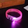 Led Rave Toy Light Bracelet Concert Support Atmosphere Props Bar Bungee Disco KTV Flash Bracelet Fluorescent LED Night Run 240410