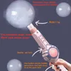 Máquina de bolha de fumaça elástica fumaça mágica Máquina de bolha elétrica Automática Bolter fabricante de armas Gun Birthday Presente para crianças