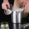 Champagne Cooler amplamente aplicado Sturdy Beer Bucket Bar Portable Wine Champagne Cooler para Party Ice Cube Container