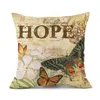 Pillow Butterfly Cartoon Śliczna okładka kanapa kanapa sofa łóżko pokój domowy dom hurtowy mf343