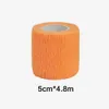 Bright Orange Sports Tattoo Grip Bandage Wraps Tejp Nonwoven Watertproof Self Adhesive Finger Protection Accessories 240408