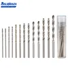 10st 0,3-4,0 mm HSS Twist Drill Bit Set för Dremel Rotary Tool Straight Shank Mini Drill Bit Set Hand Tools Woodworking Tools