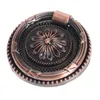 Anneau de porte de meubles en laiton antique 1PC 37/45/55 mm Tire la poignée boulle ronde anneau de cuisine armoire de cuisine tiroir en placard Fleur
