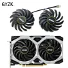 Kuddar nya för MSI GeForce GTX1660 1660TI 1660SUPER 6GB Ventus XS OC Wantushi Graphics Card Replacement Fan PLD09210S12HH