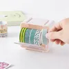 1 pc Washi Tape Organizer Desktop opslagbasker Maskering Tape Dispenser Zonkrommen Opslagcase Zonderijhouder Holder Box Office Supplies