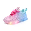 LED Luminous Kids Sneakers Boys and Girls Casual Sport Shoes