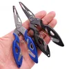 1/3PCS Fishing Pliers Extended Pliers Automatic Return Spring Bait Tongs Hook Extractor Bent Nose Pliers Fishing Scissors