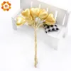 10pcs/lot Colorful Artificial Flower Bunch Foam Heart/Star DIY Headwear Accessories Wedding Festival Home Table Decor Supplies