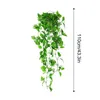 Decorative Flowers Artificial Hang Plants Indoor Outdoor Plant Decor Faux Greenery For Wall Plastic Decors