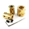 Cylindrisk styv axelkopplingshöjd 22mm Pure Copper Motor Connect Axel Copper Hylsa DIY Modell Tillbehör