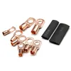 60/220/260CPS Assortment Car Auto Copper Ring Terminal Wire Crimp Connector Bare Cable Battery Terminals Soldered Connectors Kit