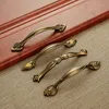 AOBT Yellow Antique Kitchen Cabinet Storage Door Handles Dressers Wardrobe Cupboard Handle Drawer Pulls Furniture Hardware