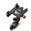 Bicycle Motorcycle Phone Holder Aluminum Handlebar Bike Phone Mount Adjustable Non-Slip for iPhone 13 12 11 Samsung S22 S21