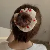 Стиль персиковые клубничные аксессуары для волос девушки головной убор для волосы веревка фрукты сетка