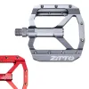 ZTTTO MTB LAGING ALUMINIUM Legering Flat Pedal Bicycle Good Grip Lightweight 9/16 Pedals Big For Gravel Bike Enduro Downhill JT01