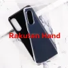 Étui TPU noir doux pour Rakuten Hand Ajusté Case Protector Transparent Phone Case pour ESUCHES RAKUTEN Hand 5G Silcione Cover