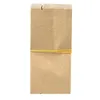 50 datorer Kraft Paper Bag Pouch Vintage Liten Kraft Paper för presentpåsar Vattentät kuvertförpackning Present Candy Parfume 10.5 C