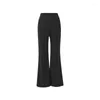 Kadın Pantolon Bootcut Yoga - Kadınlar için Parlama Ayakları Yüksek Bel Crossover Egzersiz Lounge Bell Bottom Caz Elbise B30925502