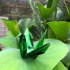 100 pezzi di carta origami rossa verde da 100 pezzi per decorazioni per feste di Natale Birth Baby Shower Wedding Birds Party Supplies