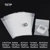 Tetp Frosted Self Adhesive Bag CPE Printing Digitale elektronische productverpakkingszakken Zachte opslag Groothandel Dustbestendig