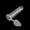 100Pcs 2ml/5ml Clear Plastic Vials Container Centrifuge Tubes Vials Sample Lab Container S23 20 Dropshipping