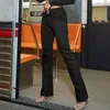 Dżinsy damskie niskie talia prosta noga seksowne kobiety spodnie gotyckie chude stretch mody but but spodni z bunge żeńska odzież uliczna