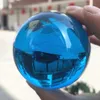 Многоцветная 80 мм (3,15 дюйма) K9 Crystal Solid Ball Glass Sphere Healing Magic Photograph