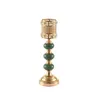 Crystal Candlestick Gold Plated Candle Stand Casas Centerpieces Centerpieces Home Center Table Decoration