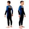 Kids Wetsuit for boy 2-14 years One-pieces Long Sleeves Warm Diving Suit 2.5mm neoprene Surfing winter swimming