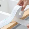 White Fita Tape Bathroom Shower Sink Bath Sealing Strip Tape PVC Self-Adhesive Waterproof Wall sticker for Bathroom Kitchen