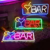 Segno a led neon Birra Time Shop bar ristorante El Ktv arredamento leggero camera da letto neon cucina da parete personalizzata Night Light USB Power 240407