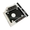 Adattatore del disco rigido SSD 2nd HDD SSD con meccanismo di chiusura / blocco per il meccanismo di latitudine Dell E6320 E6420 E6520 E6330 E6430 E6530