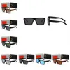 Nouvelle marque classique Wayfarer Luxury Square Sunglasses Men Femmes Femmes Cadre d'acétate avec des verres en verre de rayons Sun pour mâles UV400 TortoiseShell Co 3DS4