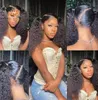 Full Lace Wig 360 Full Lace Human Hair Wigs Curly 360 Lace Frontal Wig Deep Wave Laces Front Human Hair Wig for Black Women 1503566520